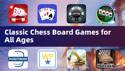 全年代向けクラシックチェスボードゲーム
