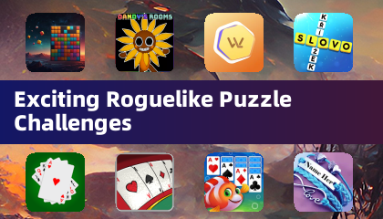 Défis palpitants de puzzle roguelike
