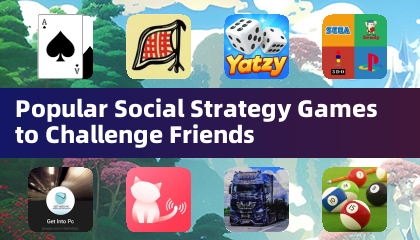 友達と挑戦できる人気のソーシャル戦略ゲーム